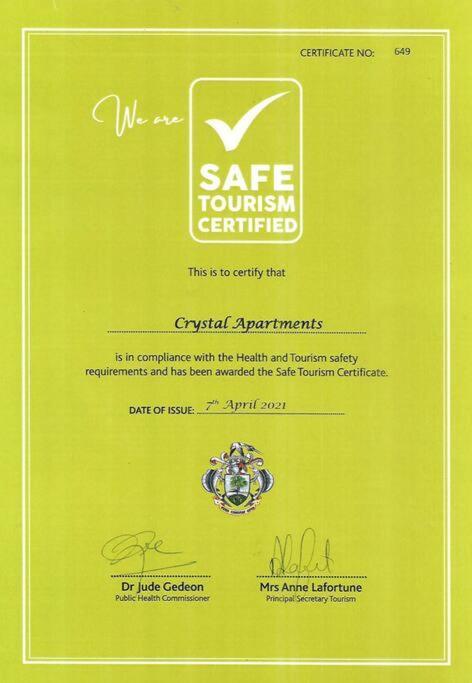 Crystal Apartments Seychelles Seaview Ground Floor Glacis  Exteriér fotografie